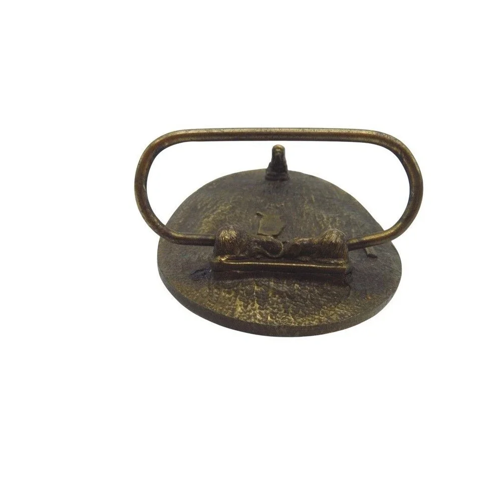 Vintage NRA Firearms Freedom Brass Belt Buckle Institute For Legislative Action